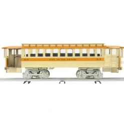 MTH 11-2025-1 Pay-As-You-Enter Trolley with Proto Sound 2.0 Orange & Cream - Your Source for Gaming Essentials* Outlet