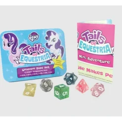 Dice>My Little Pony Tails of Equestria Dice Set - Unicorn - Your Source for Gaming Essentials