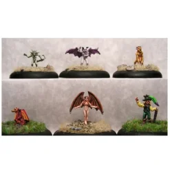 Tabletop Miniatures-Mystical Familiars 2 Each of 6 Familiars #17-011 Classic Ral Partha Metal Minis - Your Source for Gaming Essentials