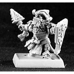 Tabletop Miniatures-Nakalak, Bloodstone Gnome Tunnel Knight Sergeant #14430 Unpainted Mini - Your Source for Gaming Essentials