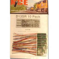 NCE 0121 HO D13SR DCC Decoder, Wired 4-Function 1A - Your Source for Gaming Essentials* Discount