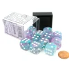 Dice>Nebula 16mm D6 Dice Block (12 Dice) - Wisteria with White Pips - Your Source for Gaming Essentials