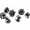 Dice>Neutron Dice 7 Piece Polyhedral DnD Dice Set - Smoke - Your Source for Gaming Essentials
