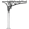NJ International 525-4004 HO Cantilever Signal Bridge Double Track Kit - Your Source for Gaming Essentials*