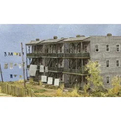 Northeastern Scale Models 20108 HO Tenement Row Laser Cut Kit - Your Source for Gaming Essentials* Discount
