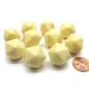 Dice>Opaque Polyhedral Bag Of 10 Blank Ivory 20mm D20 Chessex Dice - Your Source for Gaming Essentials