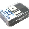 Dice>Opaque Precision Casino 3/4" Dice, 2 Pieces in Case - White with Black Pips - Your Source for Gaming Essentials