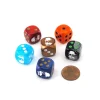 Dice>Pack of 6 Chessex Custom Engraved 16mm D6 Assorted Style Funny Meme Dice - Quite - Your Source for Gaming Essentials