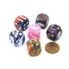 Dice>Pack of 6 Custom Engraved 16mm D6 Assorted Style Funny Meme Dice - AAAGH! - Your Source for Gaming Essentials