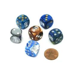 Dice>Pack of 6 Custom Engraved 16mm Assorted Style Funny Meme Dice - Son of a B****! - Your Source for Gaming Essentials