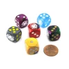 Dice>Pack of 6 Custom Engraved 16mm D6 Assorted Style Funny Meme Dice - Wow (Doge) - Your Source for Gaming Essentials
