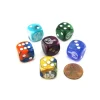 Dice>Pack of 6 Custom Engraved 16mm D6 Assorted Style Funny Meme Dice - LOL Face - Your Source for Gaming Essentials