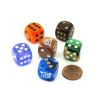 Dice>Pack of 6 Custom Engraved 16mm D6 Assorted Style Funny Meme Dice - R.I.P. - Your Source for Gaming Essentials