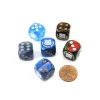 Dice>Pack of 6 Custom Engraved 16mm D6 Assorted Style Military Dice - Coast Guard - Your Source for Gaming Essentials