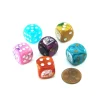 Dice>Pack of 6 Custom 16mm D6 Assorted Style Funny Meme Dice - Philosoraptor (Hmmm?) - Your Source for Gaming Essentials