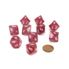 Dice>Pack of 10 D10 16mm Koplow Games Glitter Dice - Purple - Your Source for Gaming Essentials