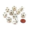 Dice>Pack of 10 D12 18mm Koplow Games Pearl Dice - Gray - Your Source for Gaming Essentials