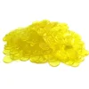 Board Games-Pack of 250 Transparent Yellow Extra Thick 3/4" 19mm Sorting Chips - Your Source for Gaming Essentials