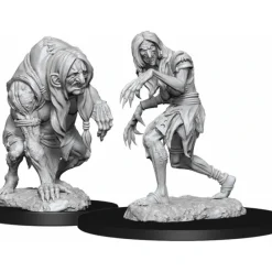 Tabletop Miniatures-Pathfinder Deep Cuts Unpainted Miniatures: (W14) Annis Hag & Green Hag - Your Source for Gaming Essentials