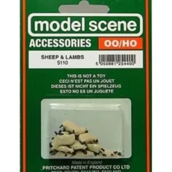 Peco 5110 HO Sheep & Lambs Figures (Set of 12) - Your Source for Gaming Essentials* Sale