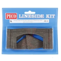 Peco NB-34 N Road Bridge Side, Stone Type - Double Track - Your Source for Gaming Essentials* Best