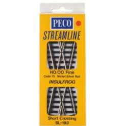 Peco SL-193 HO Code 75 24 Degrees Insulfrog Short Crossing - Your Source for Gaming Essentials* Discount
