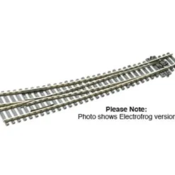 Peco SL-E86 HO/OO Code100 60"Radius Electrofrog Curved Right Hand Switch Turnout - Your Source for Gaming Essentials* New