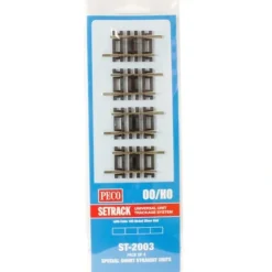 Peco ST-2003 HO Special Short Straight Track Sections (Pack of 4) - Your Source for Gaming Essentials* Best