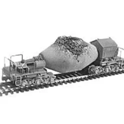 Plastruct 1040 HO 6-1/4" x 1-3/4" x 1-3/4" Steel Mill Hot Metal Bottle Car Kit - Your Source for Gaming Essentials* Online