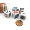Dice>Poker Dice Game with 5 Dice Travel Tube and Gaming Instructions - Your Source for Gaming Essentials