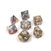 Dice>Polyhedral 7-Die Festive Chessex Dice Set - Carousel with White Numbers - Your Source for Gaming Essentials