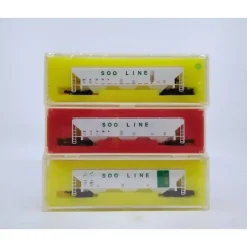 Precision Masters 1510 N SOO Line Covered Hopper Cars (Set of 3) MT/Box - Your Source for Gaming Essentials* Hot