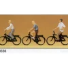 Preiser 10336 HO Bicycles Riders Figures (Set of 3) - Your Source for Gaming Essentials* Hot