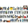 Preiser 13004 HO Early Era III Assorted Working People Figures (Set of 60) - Your Source for Gaming Essentials* Outlet