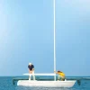 Preiser 10680 HO Korsar Sailors Unrigging the Sail Figures w/Sailing Boat - Your Source for Gaming Essentials* Discount
