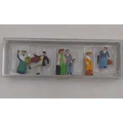 Preiser 12138 HO 1900's Travelers & Passers-By Figures (Set of 6) - Your Source for Gaming Essentials*