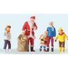 Preiser 29098 HO Santa Claus with Children Figures - Your Source for Gaming Essentials* Best