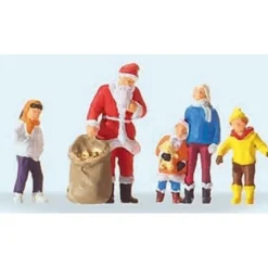 Preiser 29098 HO Santa Claus with Children Figures - Your Source for Gaming Essentials* Best