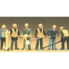 Preiser 10035 HO Track Maintenance Gang Figures (Set of 6) - Your Source for Gaming Essentials* Online