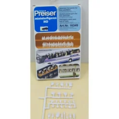Preiser 16349 HO Unpainted Seated Passengers Plastic Figure (Set of 36) - Your Source for Gaming Essentials* Clearance