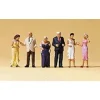 Preiser 10436 HO Wedding Formal Guests Figures (Set of 6) - Your Source for Gaming Essentials* New