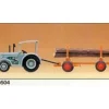 Preiser 79504 N Hanomag Tractor with Log Trailer (Set of 2) - Your Source for Gaming Essentials* Hot