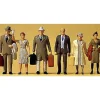 Preiser 65317 O Standing Passenger Figures (Set of 6) - Your Source for Gaming Essentials* New
