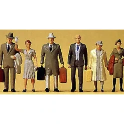 Preiser 65317 O Standing Passenger Figures (Set of 6) - Your Source for Gaming Essentials* New