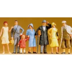 Preiser 65300 O Standing Passers-by Figures (Set of 7) - Your Source for Gaming Essentials* Discount