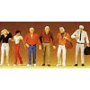 Preiser 68204 O Walking People Figures (Set of 6) - Your Source for Gaming Essentials* Clearance