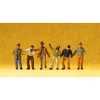 Preiser 80908 Z Dock/Warehouse Workers Figures (Set of 6) - Your Source for Gaming Essentials*