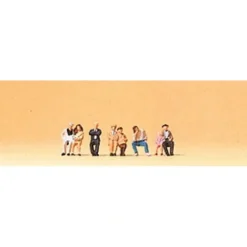 Preiser 88534 Z Seated Passenger Figures (Set of 8) - Your Source for Gaming Essentials*