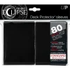 Cards-Pro-Matte Eclipse Standard Deck Protector Sleeves: Black (80ct) - Your Source for Gaming Essentials