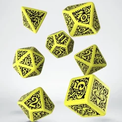 Dice>Q-Workshop Call of Cthulhu - The Outer Gods Dice Set Hastur (7 Pieces) - Your Source for Gaming Essentials